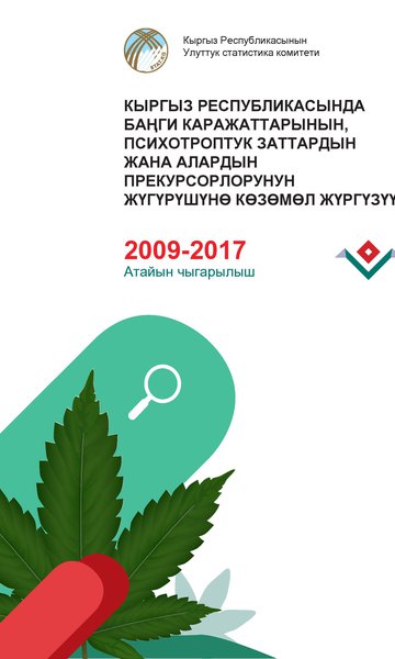 Кыргыз Республикасында баңги каражатттарынын, психотроптук заттардын жана алардын прекурсорлорунун жүгүрүшүнө көзөмөл жүргүзүү